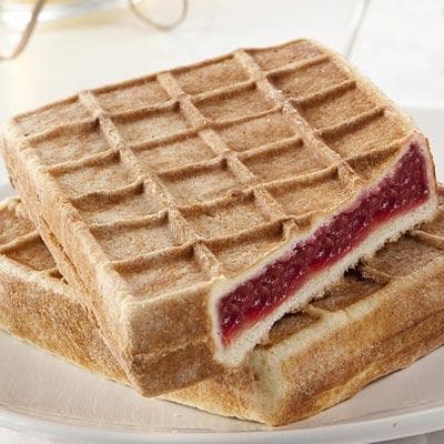 Meyveli Waffle