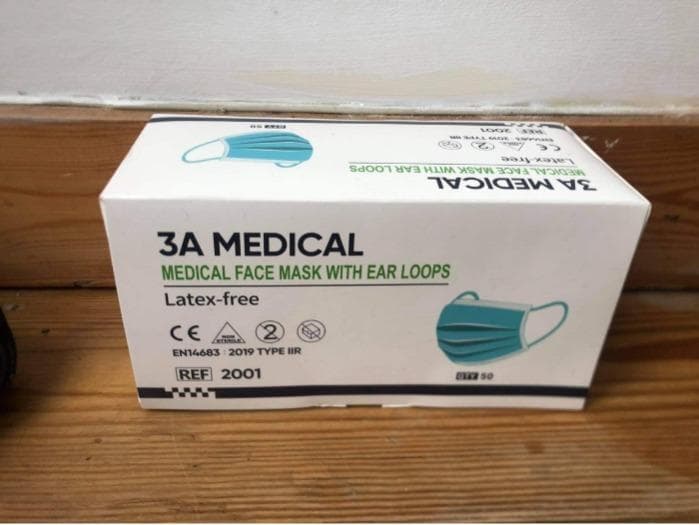 Masque type IIR EN14683