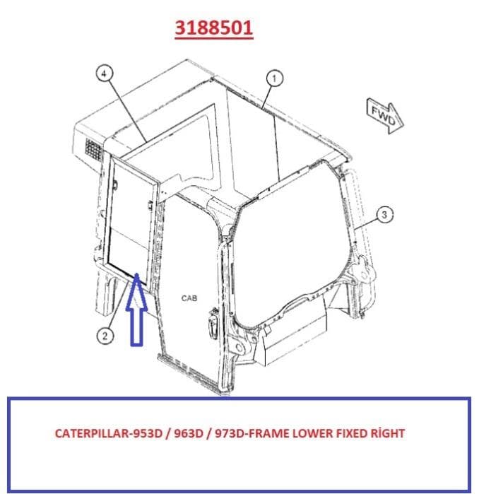 IS MAKINESI CAMI-CAB GLASS