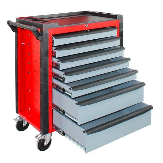 Werkstattwagen "RED DEVIL" leer ohne Werkzeug