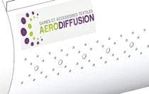 Système de diffusion d'air pour gaines textiles