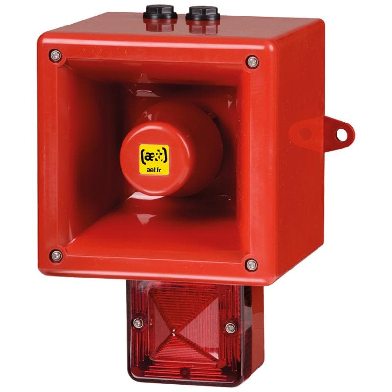 Combiné xénon 5J/120 dB TONAFLASH® 64 sons - IP66 TL112XV2