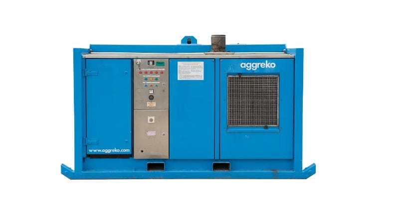 Location D'unités De Chauffage Diesel À Combustion Indirecte De 125 Kw