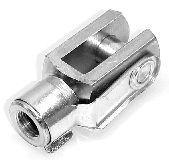 Chape de tige femelle pour vérin ISO 6432 - M8