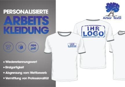 Arbeitskleidung mit Ihrem Logo