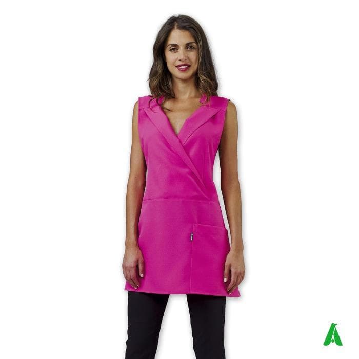 Scamiciato donna antimacchia per beauty center