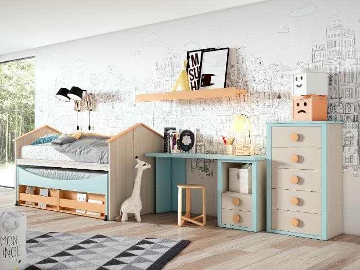 Dprmitorio infantil de diseño