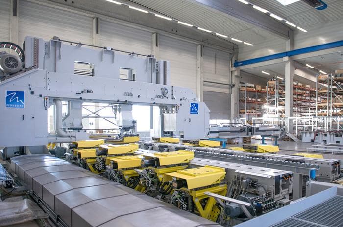 Aluminium Bandsägetechnik zum Herstellen von Platten...