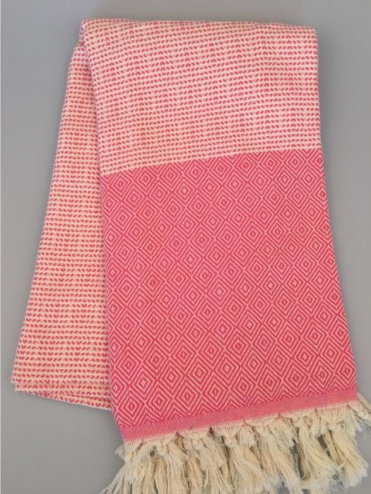 Çizgili Elmas Peştemal