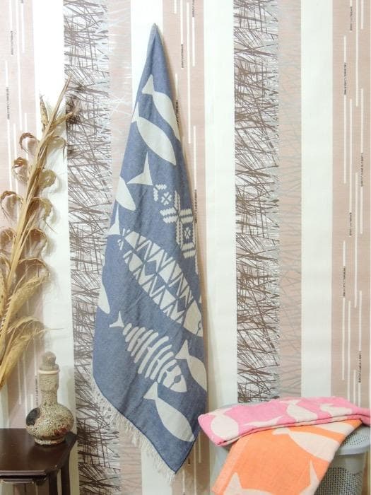 Balık Desenli Peştemal