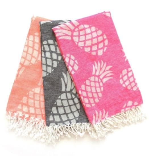 Ananas Desenli Jakarlı Peştemal