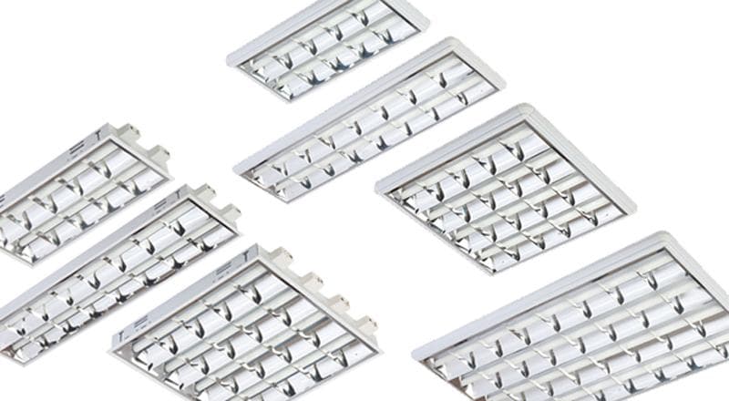 Double Parabolic Lighting Fixtures