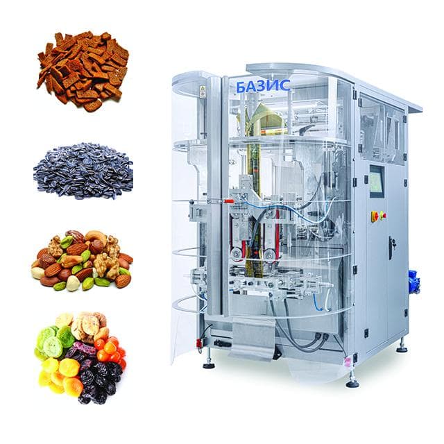 VFFS Basis17  for packaging snacks