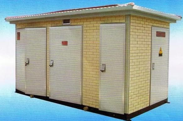 European box-type transformer substation