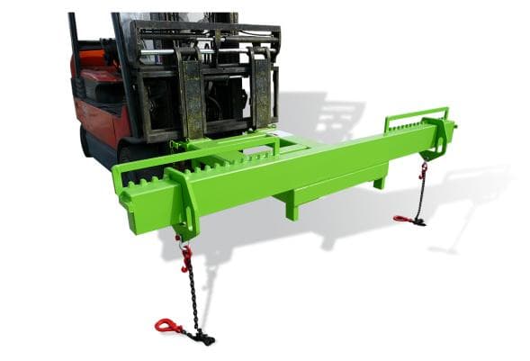 Potence de levage réglable à crémaillières