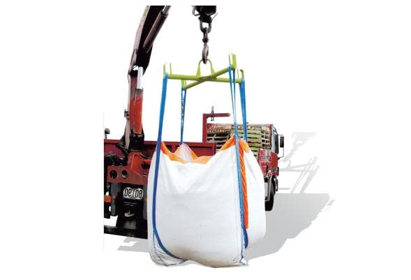 Palonnier support big-bag en croix prise grue
