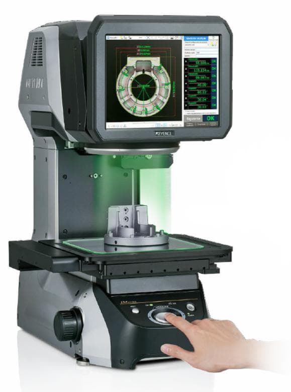 Proyector de perfiles digital