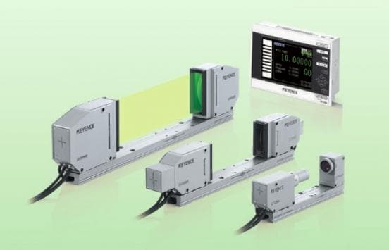 Micrómetro óptico CCD, alta precisión