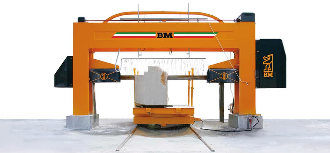 BM SUPER 800 SINGLE KNIFE MARBLE CUTTING MACHINE