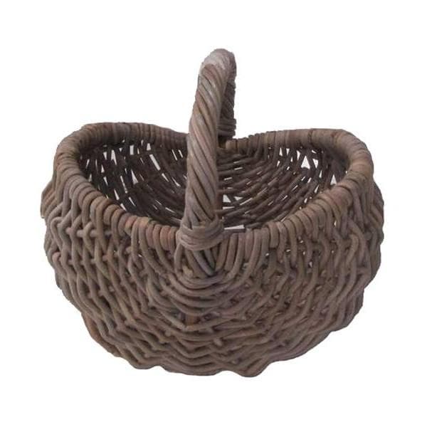 Panier coquille cintré poelet gris