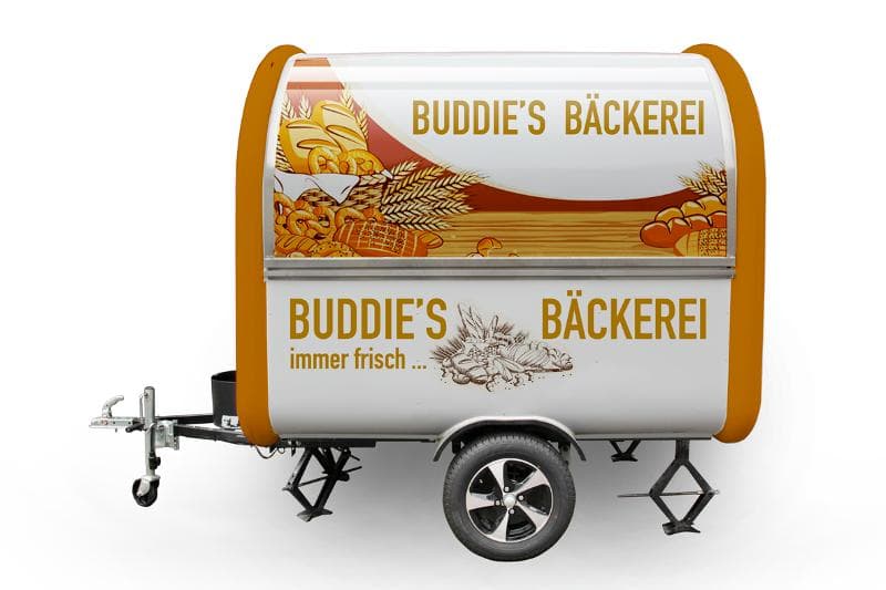 Foodtruck Anhänder Buddystar Bäcker