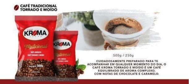 Café Kroma Tradicional Torrado e Moido