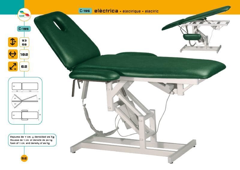 camilla con tren de lembur