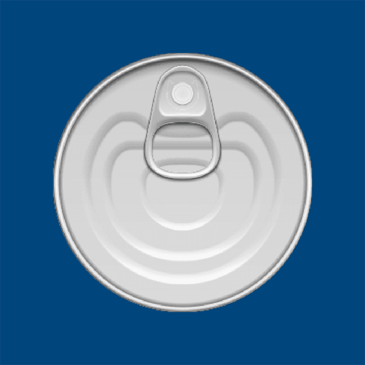 металлические крышки для упаковки продуктов питания