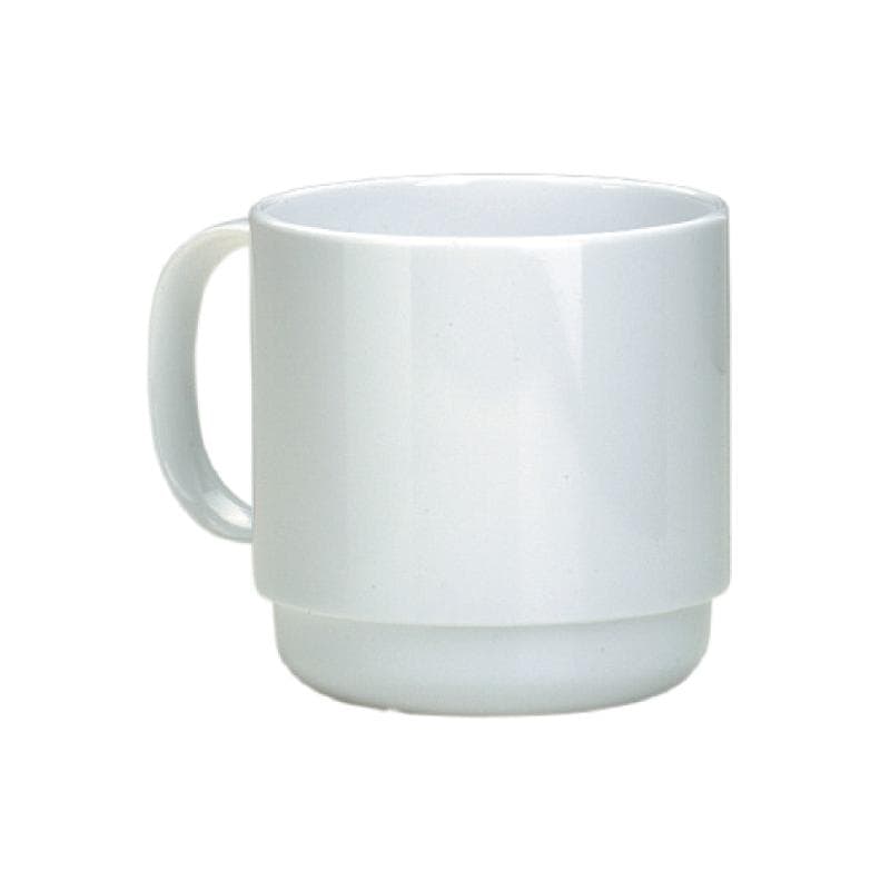 Ornamin Henkelbecher 508, 220 ml, weiß, 10 Stück / Pack