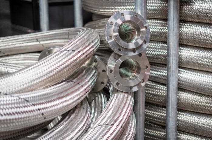 Location de flexibles INOX standard et haute température