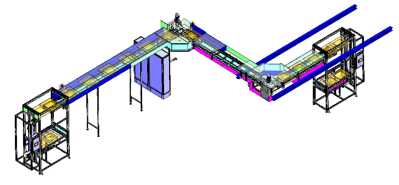 Convoyeur de verres plats
