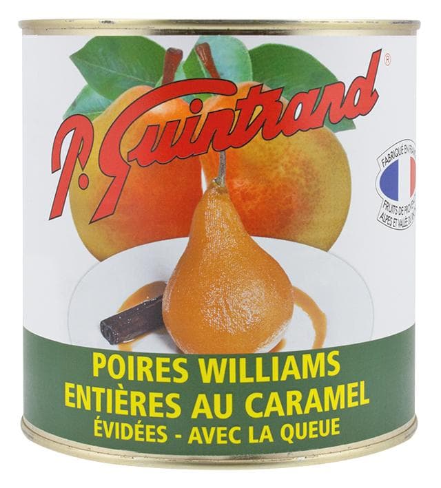 1/2 poires Williams au sirop