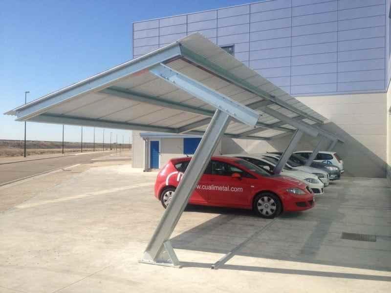 Marquise modulaire métallique - MARQUISOL