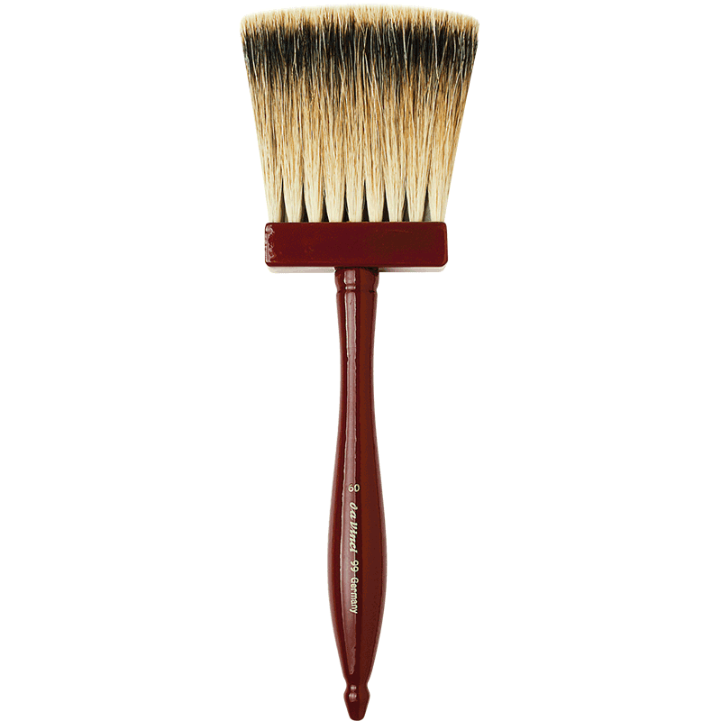 Badger yumusatici parlak - saf porsuk kili