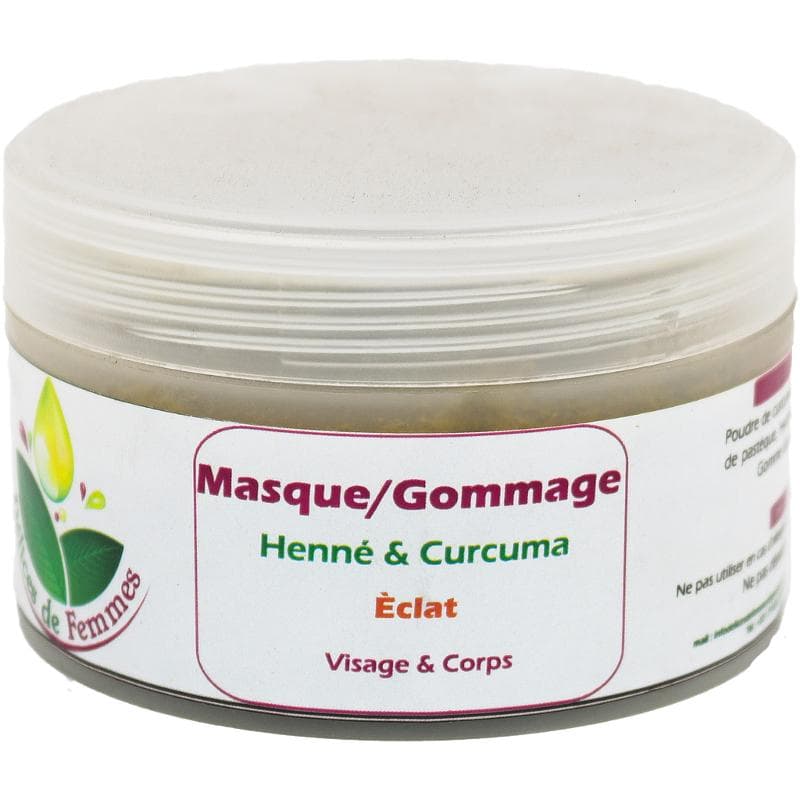 Henna And Tumeric Mask/scrub