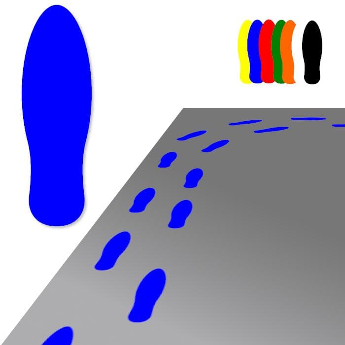 10 Adhésifs D'indications Au Sol