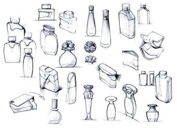 Design Du Flacon Et Decors