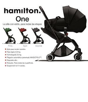 Silla de paseo Hamilton plegado automático