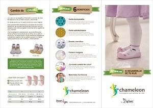 Zapatito preandante para bebés chameleon