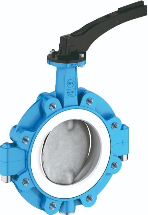 PTFE-LINED BUTTERFLY VALVE T 214-A