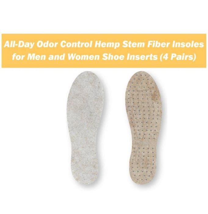 All-Day Odor Control Hemp Stem Fiber Insoles