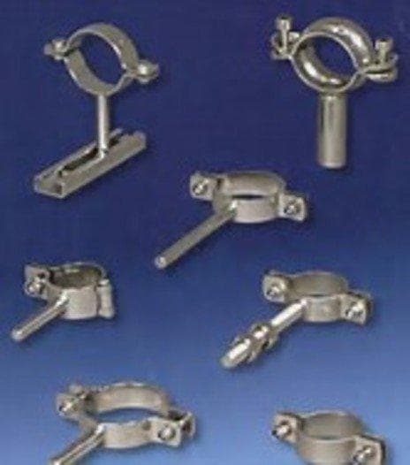 Rohrschellen und Rundstahlbügel aus Edelstahl