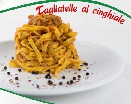 TAGHIATELLE AL CINGHIALE