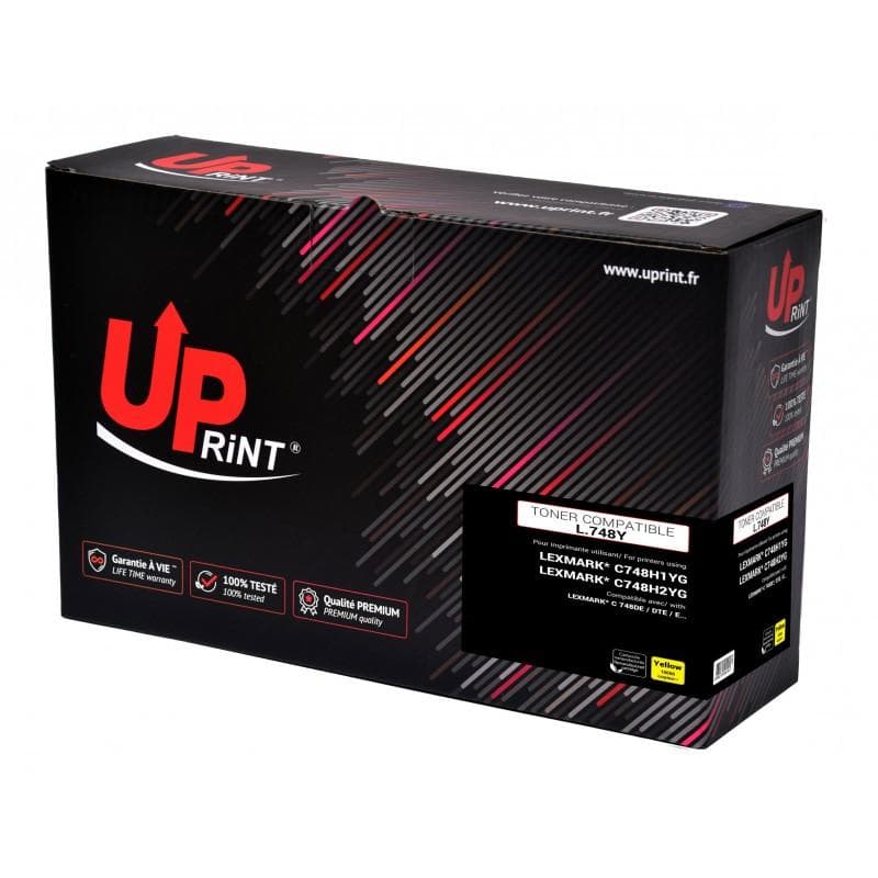 Toner L.748y- Compatible Lexmark C 748-748h1yg/748h2yg- Yellow