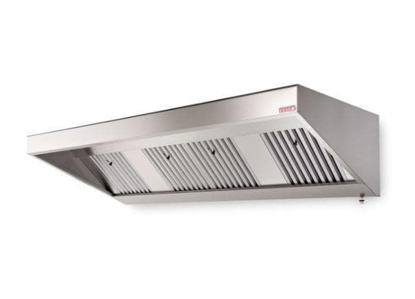 Paslanmaz çelikten aspiratör davlumbazları