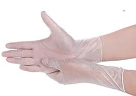 Gants vinyle non poudrés
