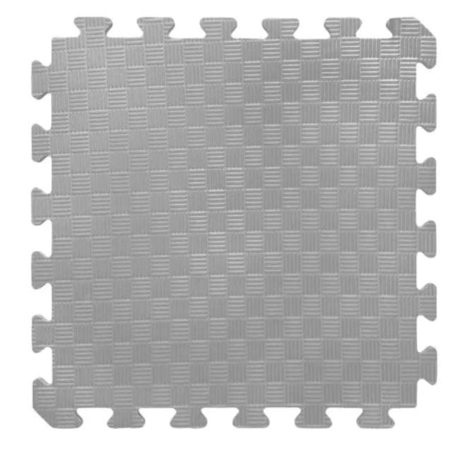 Soft floor-puzzle "Rainbow" / gray