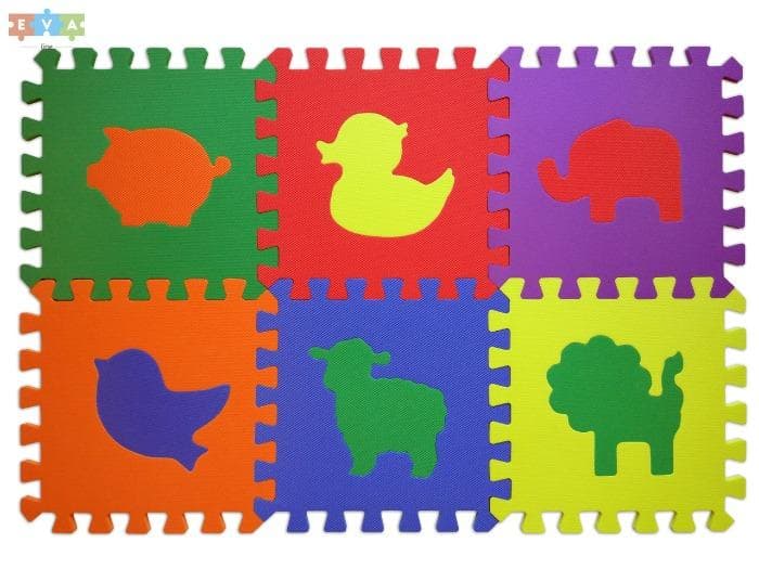 Soft game floor "Zoo"