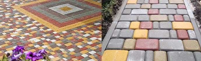 Тротуарная плитка "Старый город" с укладкой в Запорожье