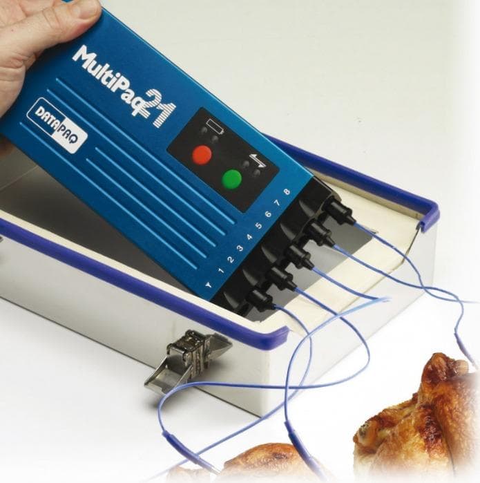 DATAPAQ MultiPaq21 Temperature Data Logger | Food Industry